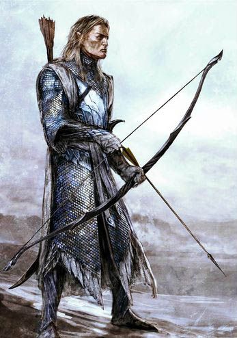 Glendon? Fantasy Archer, Dragonlance Art, Lotr Elves, John Howe, Tolkien Elves, Middle Earth Art, Tolkien Art, High Elf, Fantasy Armor