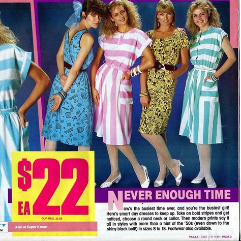 Smart Day Dresses, Smock Dress Pattern, Clothes Dye, Kmart Australia, Early 90s Fashion, 1980 Fashion, 1980’s Fashion, 80s Fashion Trends, Yellow Clothes