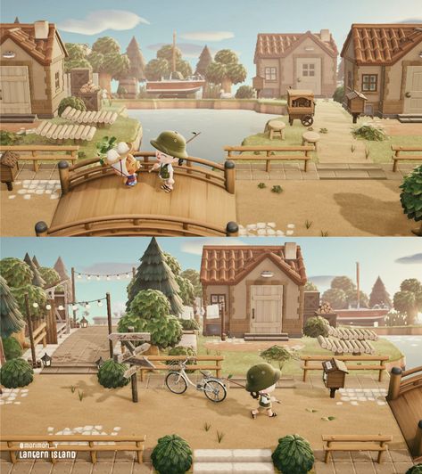 Animal Crossing New Horizon, Farm Town, Acnh Cottagecore, Island Map, New Animal Crossing, Countryside House, Animal Crossing Game, Animal Crossing Qr, Animal Games