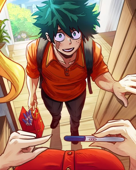 Deku Ships, Mha Art, Cute Couple Comics, Dark Fantasy Artwork, Fan Anime, Marvel Fan Art, Boku No Hero Academia Funny, Anime Artwork Wallpaper, Anime Baby