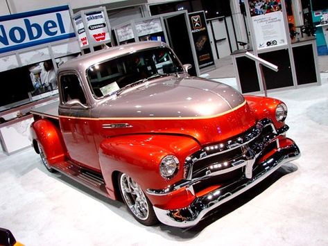 1954 Chevy Custom Pick Up | www.pinterest.com/pin/1993547209… | Flickr 1954 Chevy Truck, Old Chevy Trucks, Farm Work, Old Chevy, Custom Chevy Trucks, Pick Up Trucks, Chevy Pickup Trucks, Old Pickup Trucks, Classic Pickup Trucks