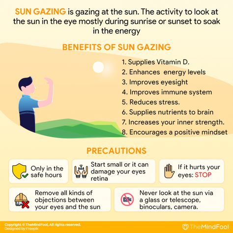 Do you often find yourself gazing at the sun at odd hours of the day? Do you feel a strange yet powerful vibe reflecting through the sun? Well, you are already walking on a spiritual path without conscious thought. Here’s what it is called: Sun gazing. History has proven unbelievable sun gazing benefits on your mind, body, and spirit.  #SunGazingBenefits #benefitsofSunlight #spiritual Sun Gazing, Improve Immune System, Eye Sight Improvement, Mind Body And Spirit, Naturopathy, Chakra Meditation, Spiritual Path, Spiritual Practices, Holistic Healing