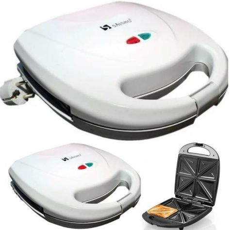 Saisho Toasting Machine: Portable 750W S-609 Sandwich Maker and Bread Toaster - Kitchen Appliance Bread Toaster, Sandwich Maker, Kitchen Utilities, Kitchen Appliance, Bread Machine, Shopping Ideas, Dream House Plans, Sandwiches, House Plans