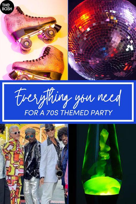 Soul Party Ideas, Seventies Party Ideas 1970s, 1975 Themed Party, 50th Birthday Ideas For Women 70s Theme, 70s Float Ideas, Disco Party Entertainment, 70 Party Ideas, 70s Theme Sweet 16, 1970 Party Decorations