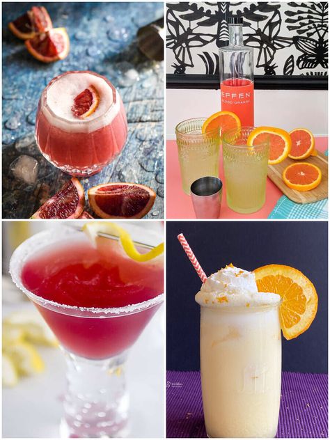 7 Best Effen Blood Orange Vodka Cocktails Blood Orange Vodka Cocktails, Flavored Vodka Drinks, Effen Vodka, Blood Orange Vodka, Vodka And Pineapple Juice, Whipped Vodka, Whipped Cream Vodka, Orange Vodka, Vodka Shots