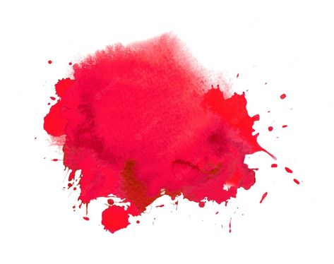 Ink Splash, Red Water, Paint Splash, Ink Stain, Red Ink, Watercolor Paint, Scarlet, Stain, Abstract Artwork