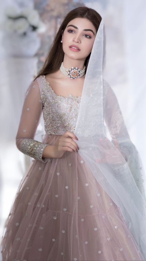 Moonlight Fabric, 1 Piece Outfit, Sensual Dress, Kinza Hashmi, Indian Wedding Gowns, Desi Wedding Dresses, Lehenga Designs Simple, Bridal Lehenga Collection, Unique Dress