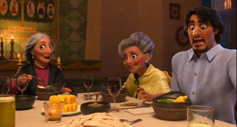 Encanto Dinner, Colombian Girls, Disney Encanto, In And Out Movie, Disney Classics, Animation Screencaps, Classic Disney, In This Moment, Disney