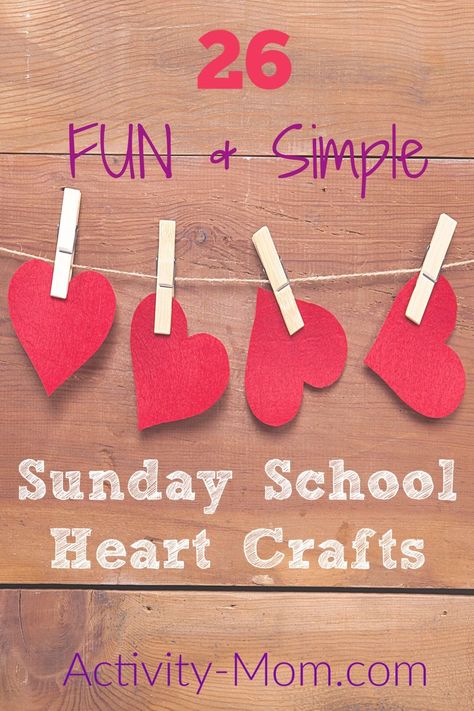 Heart crafts for Sunday school to make on Valentine's Day or any day all year long. These Sunday school heart crafts include different lessons and Bible versus for kids of all ages. Christian Valentines Crafts, Sunday School Valentines, Christian Kids Crafts, Christian Valentines, Sunday School Kids, Sunday School Crafts For Kids, Valentine's Day Crafts For Kids, Christian Crafts, Bible Crafts For Kids