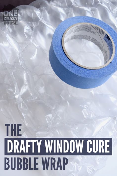 bubble wrap windows How To Seal Windows For Winter, Sealing Windows For Winter, Bubble Wrap Windows, How To Insulate Windows, Bubble Wrap Window Insulation, Camper Windows, Drafty Windows, Crazy House, House Hacks