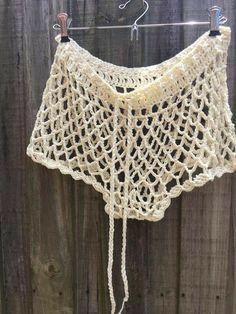 Top Tejidos A Crochet, Crochet Fishnet, Crochet Halter Top Pattern, Crochet Monokini, Crochet Bathing Suits, Crochet Pattern Instructions, Crochet Bottoms, Bikinis Crochet, Gilet Crochet