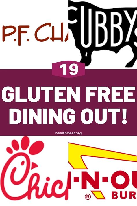 Eating out while gluten free, doesn’t have to be as stressful as we make it out to be. I have learned many tricks over the years and am excited to share them with you! Health Beet, Gluten Free List, California Pizza Kitchen, What Can I Eat, Fast Food Places, California Pizza, Gluten Free Restaurants, Wheat Free Recipes, Health Dinner