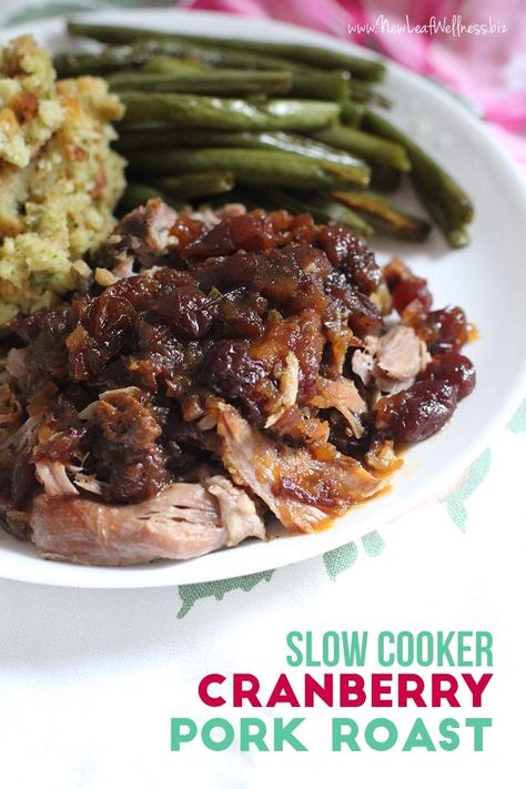 Slow Cooker Cranberry Pork Roast | The Family Freezer Recipe For Pork Roast In Crock Pot, Cranberry Pork Loin Slow Cooker, Easy Pork Roast Crock Pot Recipes, Slow Cooker Cranberry Pork Chops, Pork Loin Cranberry Sauce Crock Pot, Pork Roadt, Cranberry Pork Tenderloin Slow Cooker, Slow Cooker Cranberry Pork Loin, Cranberry Glazed Pork Loin Roast