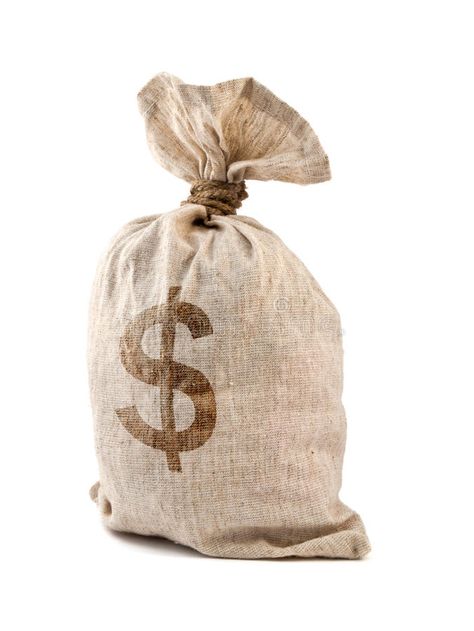 Money Bag. With Dollar symbol, isolated on white , #AD, #Dollar, #Bag, #Money, #white, #isolated #ad Duffle Bag Of Money, Win Some Lose Some, Dollar Bag, Bag Of Money, Bank Heist, Dollar Symbol, About Money, White Image, Money Bag