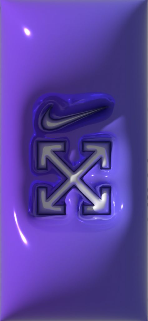 Nike Offwhite 3D Wallpaper Purple Fade 3d Inflated Wallpaper Purple, Purple Fade Wallpaper, 3d Wallpaper Purple, Fade Wallpaper, Cdg Heart Wallpaper, Inflated Wallpaper, Cdg Heart, Bubble Wallpaper, 3d Wallpaper Blue