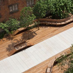 Parc de la Senne by La Compagnie du Paysage « Landscape Architecture Platform | Landezine Architecture Ramps Public Spaces, Public Stairs Architecture, Public Landscape Design, Urban Stairs, Public Stairs, Step Bench, Chicago Landscape, Landscape Stairs, Benches Outdoor