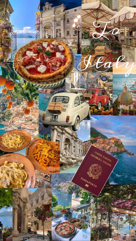 Italy Vibes, Travel Collage, Europe Holidays, Travel Wallpaper, Italy Aesthetic, Dream Travel Destinations, Fall Travel, Dream Holiday, Italian Summer