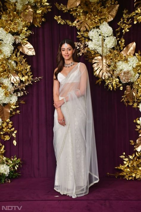 Ananya Pandey Saree, Alia Bhatt Saree, Bell Top, Ananya Pandey, Ananya Panday, Diwali Party, Festival Trends, Janhvi Kapoor, Kriti Sanon