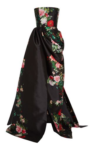 Women's Alex Perry | Moda Operandi Black Floral Gown, Award Show Dresses, Black Floral Dress, Alex Perry, Floral Gown, Dresses Elegant, Satin Gown, Gala Dresses, Couture Gowns