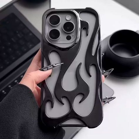 Max Aesthetic, Edgy Aesthetic, Flame Design, Pretty Phone Cases, Art Case, Galaxy S3, Cool Backpacks, Iphone 16 Pro, Cute Phone Cases