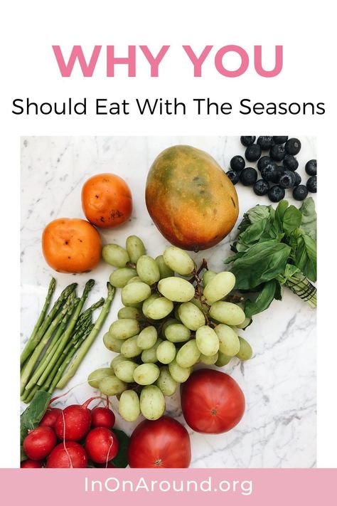 Eating With The Seasons, Seasonal Eating, Reduce Your Carbon Footprint, Seasonal Living, Seasonal Produce, Eat Seasonal, Seasonal Treats, Did You Eat, Staying Healthy