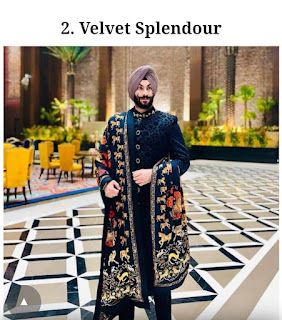 Designer PlanetFashion and Beauty Blog : Indian Groom Outfits. Designerplanet Punjabi Groom Outfit, Groom Indian Wedding Outfits, Velvet Sherwani, Indian Wedding Sherwani, Wedding Sherwani For Groom, Indian Groom Outfit, Sherwani For Groom, Groom Sherwani, Indian Groom Wear