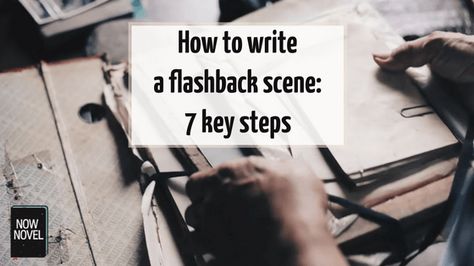 Learning how to write a flashback will help you create gripping scenes that show characters' formative experiences. Read how to write flashbacks in 7 steps. How To Write A Flashback Scene, How To Write Flashbacks, Writing Flashbacks, Writing Time, Writers Help, Writing Inspiration Tips, Perfect Tense, Finding Motivation, Memoir Writing