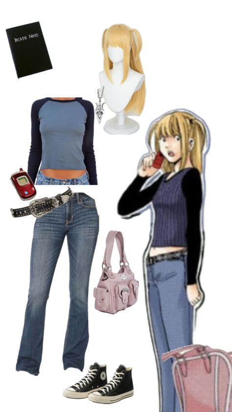 i love misa Misa Amane Outfit, Misa Amane, Aesthetic Look, Casual Fits, Outfit Inspirations, Fashion Inspo, Cute Outfits, I Love, Fashion Outfits