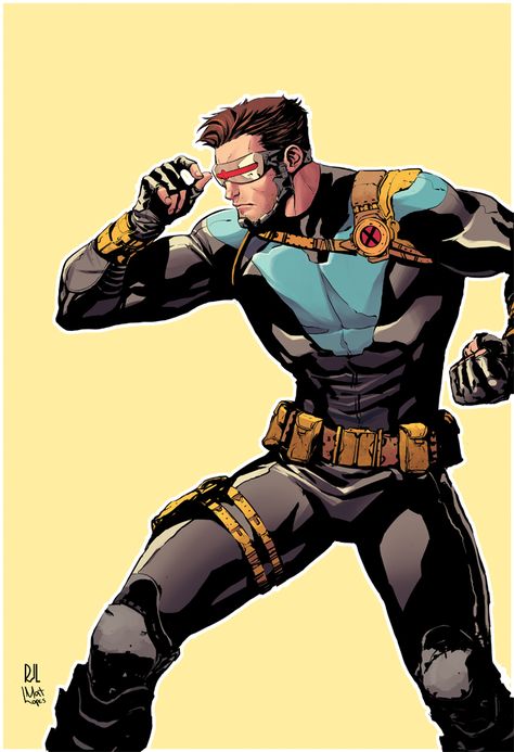 Cyclops X Men, Cyclops Marvel, Uncanny X-men, Marvel Comics Art, Superhero Art, Comic Book Heroes, Comic Book Characters, Comic Heroes, Marvel Dc Comics