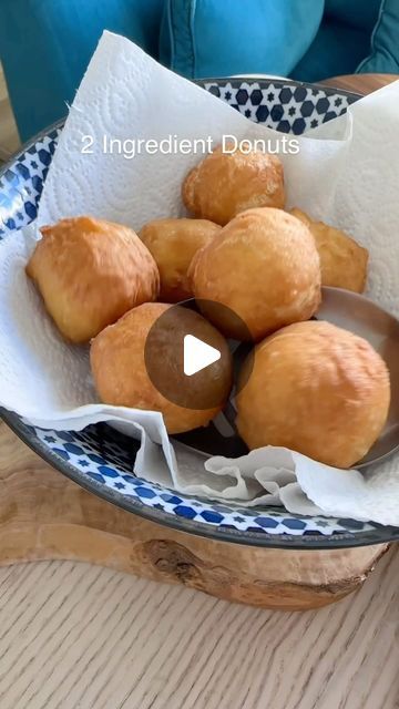 Dee | Food for everyone on Instagram: "Ep 4 “Can we use yogurt dough instead of shop bought pastries and breads” Donut bites 

Full method with dough making is on the reel just before this one. 

Makes 14-18 depending on size double the recipe for more. 

These were gone in minutes 

140g Greek style yogurt 
160g flour + 1 x tsp baking powder 
OR self raising flour 

Neutral oil for cooking 

Sugar & cinnamon for dusting 

Mix your yogurt flour and baking powder with a spoon until the dough is shaggy. Finish off with your hands until the dough comes together, it will be sticky.

Break of nuggets size pieces and roll between your hands a few times lightly (you don’t want a tight ball but more of a rough nugget shape) cover them while you heat your oil.

Use a deep frying pan heat some oil, Yogurt Dough, Donut Bites, Gluten Free Freezer Meals, Self Raising Flour, Powdered Donuts, Afternoon Tea Recipes, Deep Frying Pan, 5 Ingredient Recipes, Deep Frying