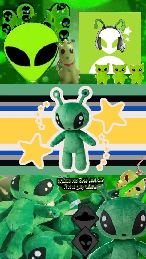 Alien gwnder asf Cute Alien Wallpaper, Alien Fursona, Alien Aesthetic Outfit, Alien Iphone Wallpaper, Ikea Alien, Alien Wallpaper, Aliens Guy, Alien Stuff, Alien Alien