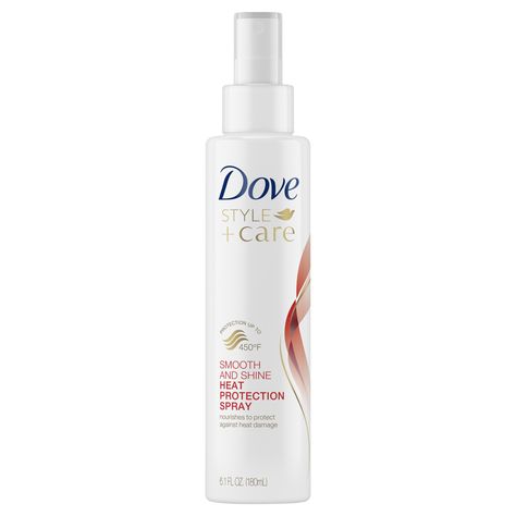 Dove Shampoo And Conditioner, Dove Hair Care, Heat Protection Spray, Dove Shampoo, Drugstore Hair Products, Spray Conditioner, Heat Protectant Spray, Heat Protectant Hair, Dove Beauty