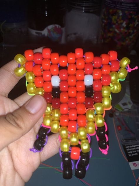 Fan Inanimate Insanity Fan Inanimate Insanity, Kandi Patterns Cuff, Fan Ii, Rave Light, Kandi Mask, Kandi Inspo, Perler Projects, Diy Kandi Bracelets, Diy Kandi