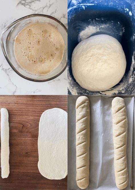 Easy Baguette Recipe Instant Yeast, Same Day Baguette Recipe, Baguette Recipe Quick, Quick Baguette Recipe, Easy Baguette Recipe, Homemade Baguette Recipe, Easy Baguette, Homemade Baguette, Fresh Baguette