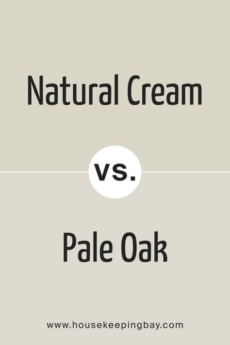 Natural Cream vs Pale Oak by Benjamin Moore Pale Oak With Simply White Trim, Benjamin Moore Natural Cream Vs Pale Oak, White Dove And Natural Cream, Accessible Beige Vs Pale Oak, Natural Creme Benjamin Moore, Pale Oak Vs Accessible Beige, Natural Cream Vs Accessible Beige, Ben Moore Natural Cream, Pale Oak Benjamin Moore Exterior