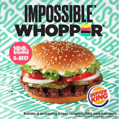 Man Sues Burger King Says Impossible Whopper Is Not Vegan | PEOPLE.com Impossible Whopper, Vegan Fast Food Options, Money Food, Fast Food Places, Impossible Burger, Vegan Fast Food, Food Inc, Vegan Menu, Vegan Burger