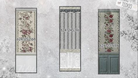 Gothic Victorian House Bloxburg, Victorian Wallpaper Decals Bloxburg, Victorian Bloxburg House Layout, Bookshelf Decals Bloxburg, Wall Codes Bloxburg, Bloxburg Wall Decals Coquette, Bloxburg Victorian Decals, Bloxburg Wall Decal, Bloxburg Castle Layout