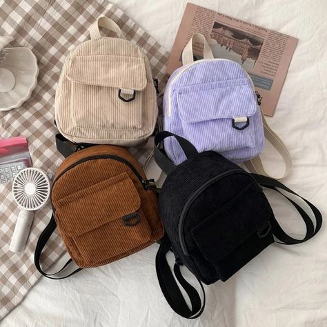 Small Backpacks, Sling Bag Mini, Kawaii Backpack, Women Backpack Travel, Simple Backpack, Mini Mochila, Small Shoulder Bags, Estilo Preppy, Style Preppy