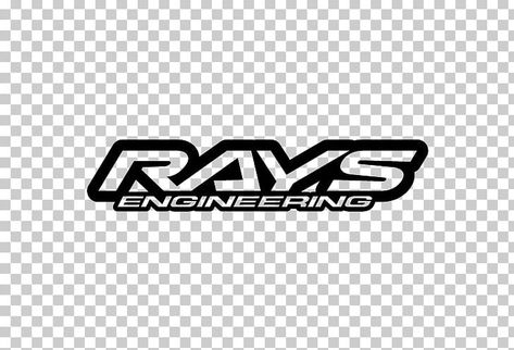 Cool Car Stickers, Motorsport Logo, Rays Logo, Wheel Logo, Motorsport Art, Racing Stickers, Car Sticker Design, Tokyo Drift, Cars Wallpaper