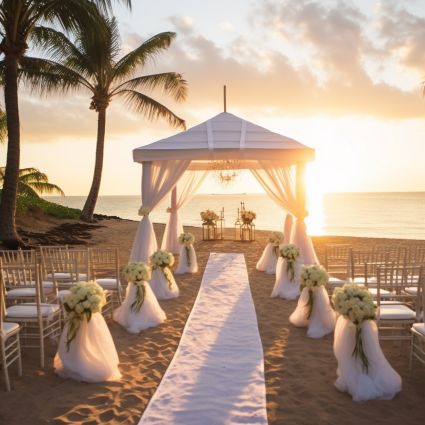 Imagine exchanging vows with your toes in the sand, the gentle sound of waves, and a stunning sunset as your backdrop. Beachfront resorts offer not only a beautiful ceremony location but also the convenience of accommodations, waterside receptions, and the option for beach bonfires or water sports for your guests to enjoy. Wedding Venues Sunset, Sunset Beach Wedding Ceremony, Beach View Wedding Ceremony, Wedding Venue Beach Sunset, Sandpearl Resort Clearwater Wedding, Sound Of Waves, Stunning Sunset, Beach Bonfire, Venue Ideas