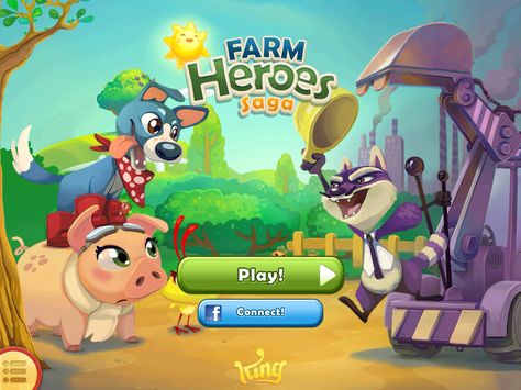 Farm heroes Gaming Design, Ui Game, Low Poly 3d, Game Background, Game Characters, Farm Heroes, Design Ui, Famous Books, Game Ui