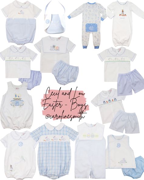 Cecil And Lou, Future Children, Boys Easter, Easter Outfit, Blue Gingham, Bunny Ear, Future Kids, Favorite Child, Outfit Details