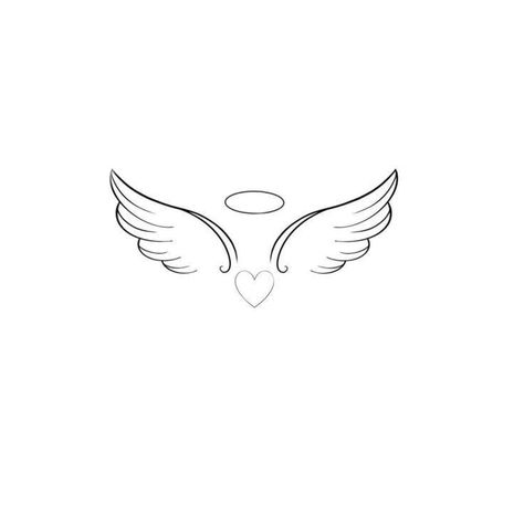 Child Loss Tat, Small Angel Tattoos For Women, Mam Tattoo, Simple Angel Tattoos, Christian Aesthetics, Small Angel Tattoo, Baby Memorial Tattoos, Simple Line Tattoo, Mum Tattoo