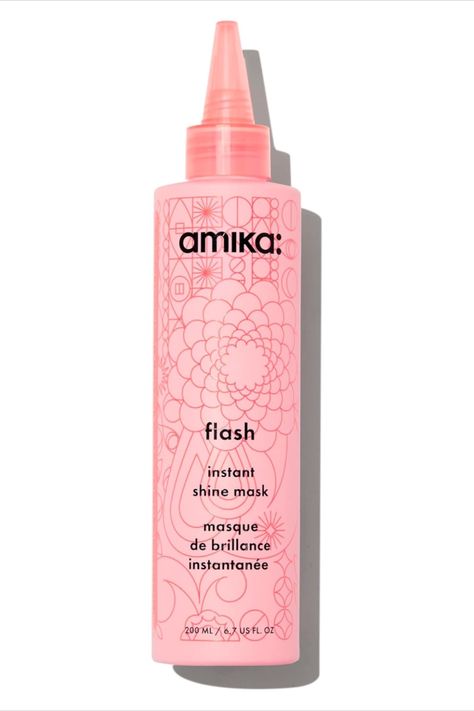 amika Flash Instant Shine Conditioner, 200ml, Unisex Shiny Smooth Hair, Amika Hair, Smooth And Shiny Hair, Amika Hair Products, Y2k Makeup, Shine Hair, Hair Gloss, Best Hair Care Products, Xmas Wishes