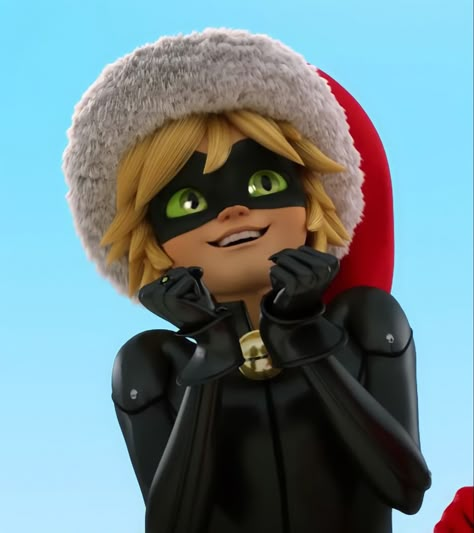 Miraculous Ladybug Christmas, Motan Noir, Cat Noir Adrien, Miraculous Wallpaper, Miraculous Ladybug Oc, Animal Crossing Characters, Miraculous Ladybug Memes, Emo Wallpaper, Super Cat