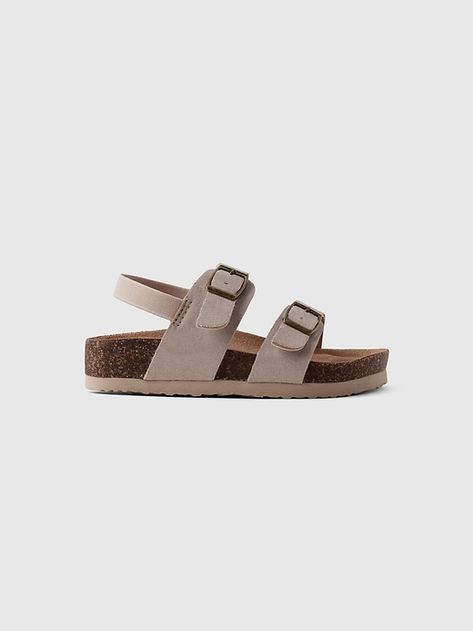 Toddler Double Buckle Sandals Double Buckle Sandals, Toddler Ideas, Toddler Sandals, Baby Sandals, Buckle Sandals, Girl Clothes, Faux Suede, Girl Outfits, Buckle