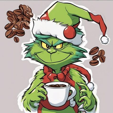 Looney Tunes Funny, Grinch Drawing, Grinch Quotes, Coffee Brewing Methods, Holiday Morning, Christmas Memes, Good Morning Animation, Morning Quotes Funny, Coffee Talk