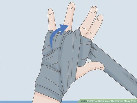 Easy Ways to Wrap Your Hands for Muay Thai: 11 Steps Last Stand, Combat Sports, Muay Thai, Kickboxing, Martial Arts, Muscles, Bones, Train, Elastic