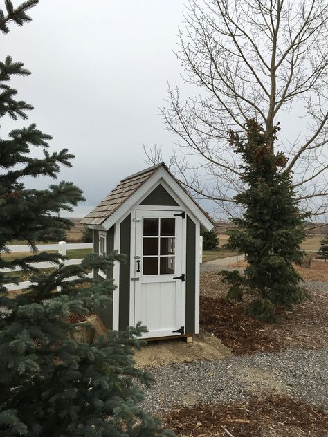 Cute Shed, 4x6 Shed, Shed Design Ideas, Mini Toilet, Small Shed, Shed Blueprints, Build Your Own Shed, Shed Floor, Tool Shed