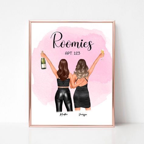 Roommate Gift Ideas, Room Decor College, Dress Hairstyle, Wall Art Dorm Room, Art Dorm Room, Dorm Room Wall Decor, Roommate Gifts, Wall Art Dorm, Dorm Room Walls